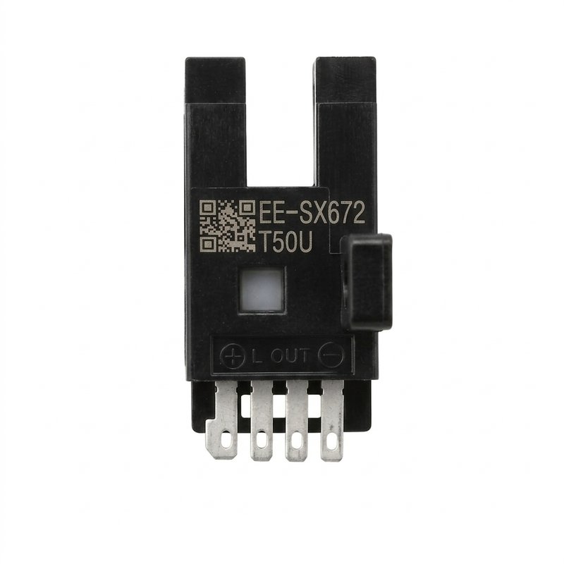 EE-SX672 T-Shaped Slot-Type Photomicrosensor – 5mm Slot Width, 4-Pin NPN/PNP Output Orignal